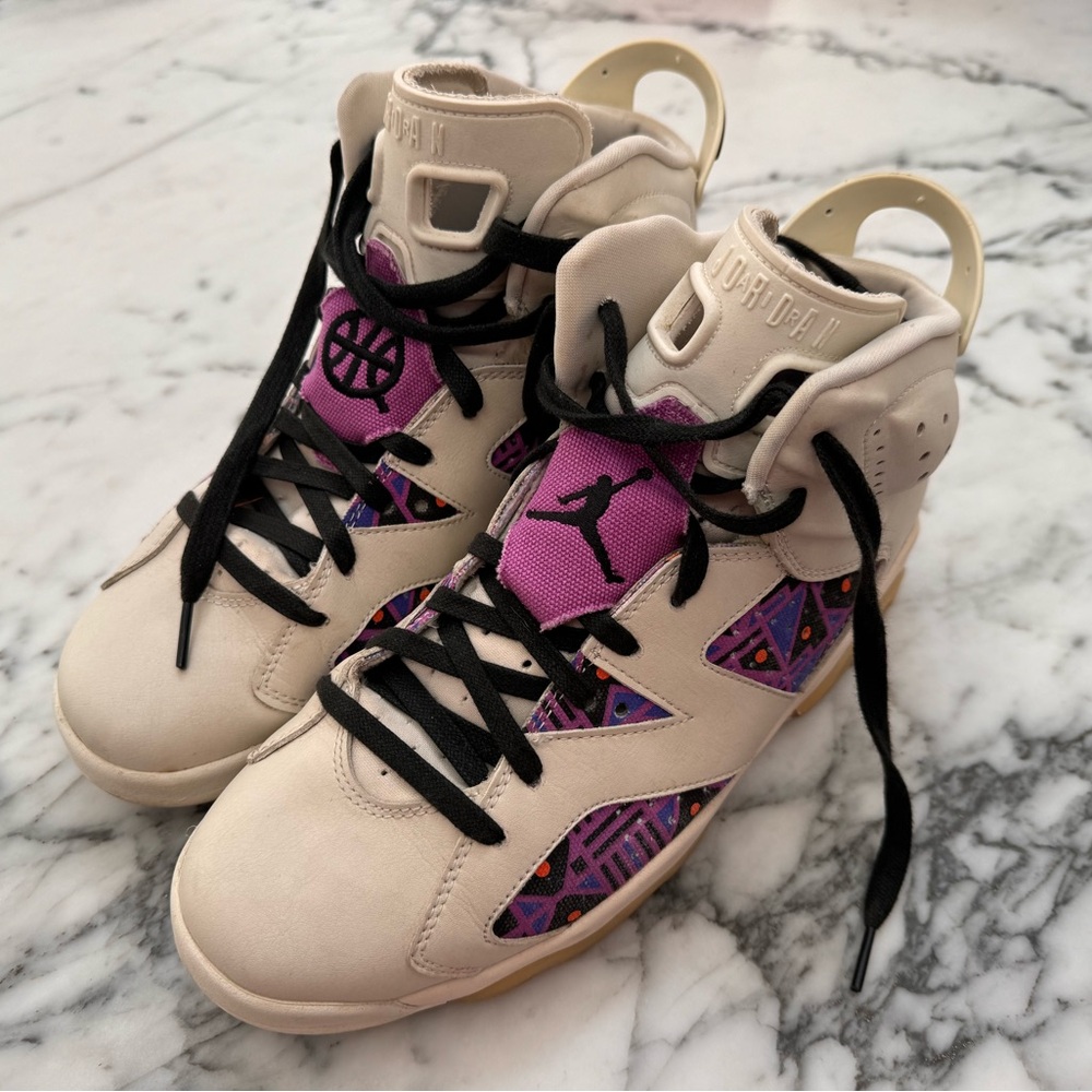 Jordan 6 Quai Sail/Purple Size 10